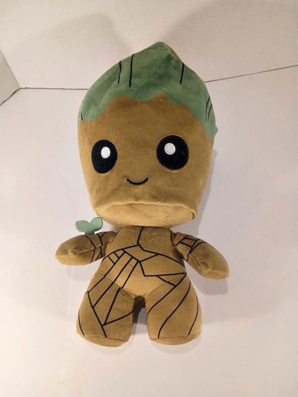 Disney Baby Groot Big Feet Plush Brown & Green